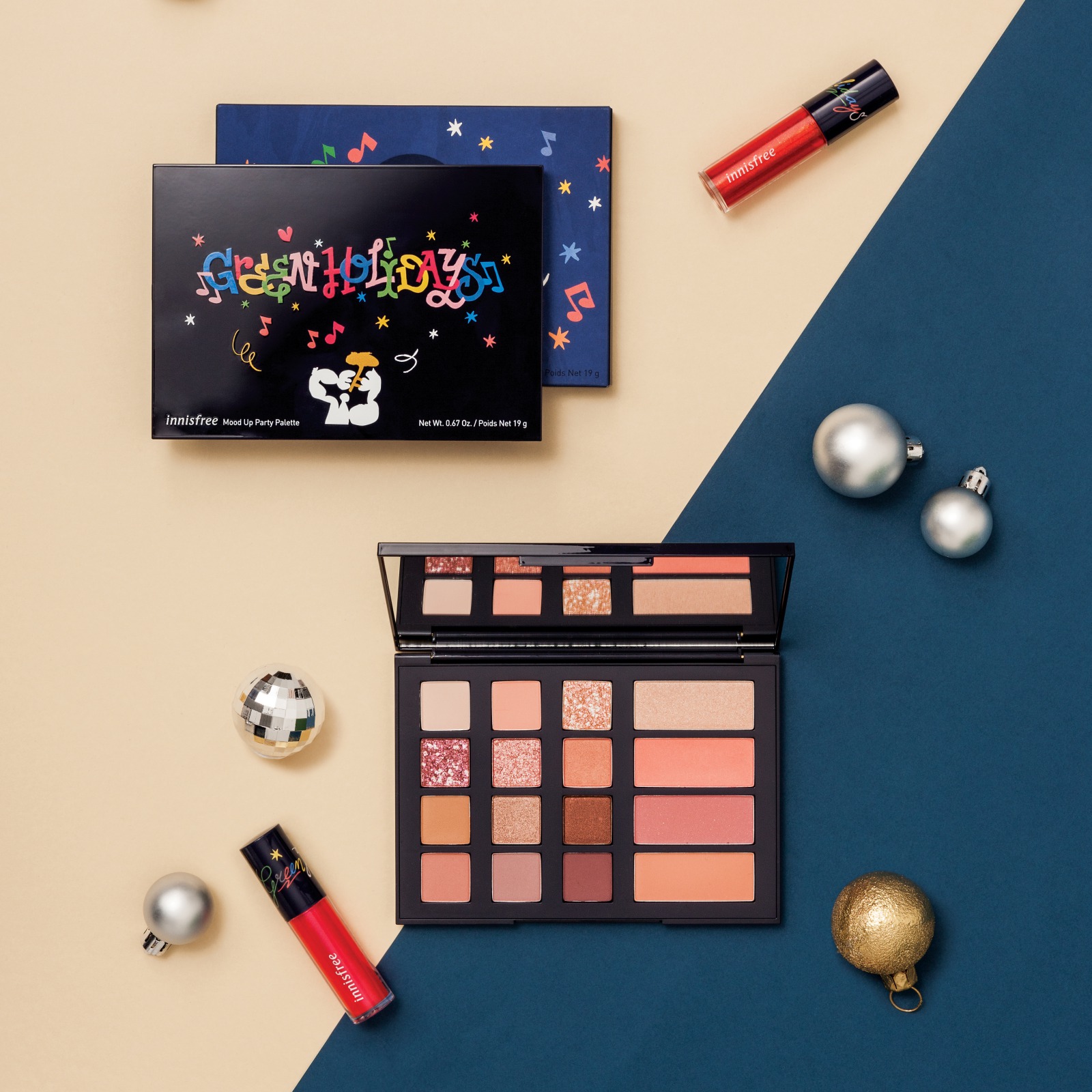 【グリーンホリデー】innisfree 2019ホリデーコレクションはクリスマスのポップなデザインにワクワクする!の画像